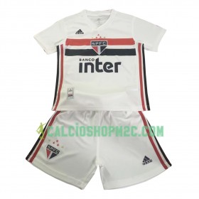 FC São Paulo Bambino Maglia Prima 2019/2020 Manica Corta (+ Pantaloncini)